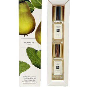 Jo Malone Travel Cologne Duo,English Pear & Freesia and Wood Sage and Sea salt -